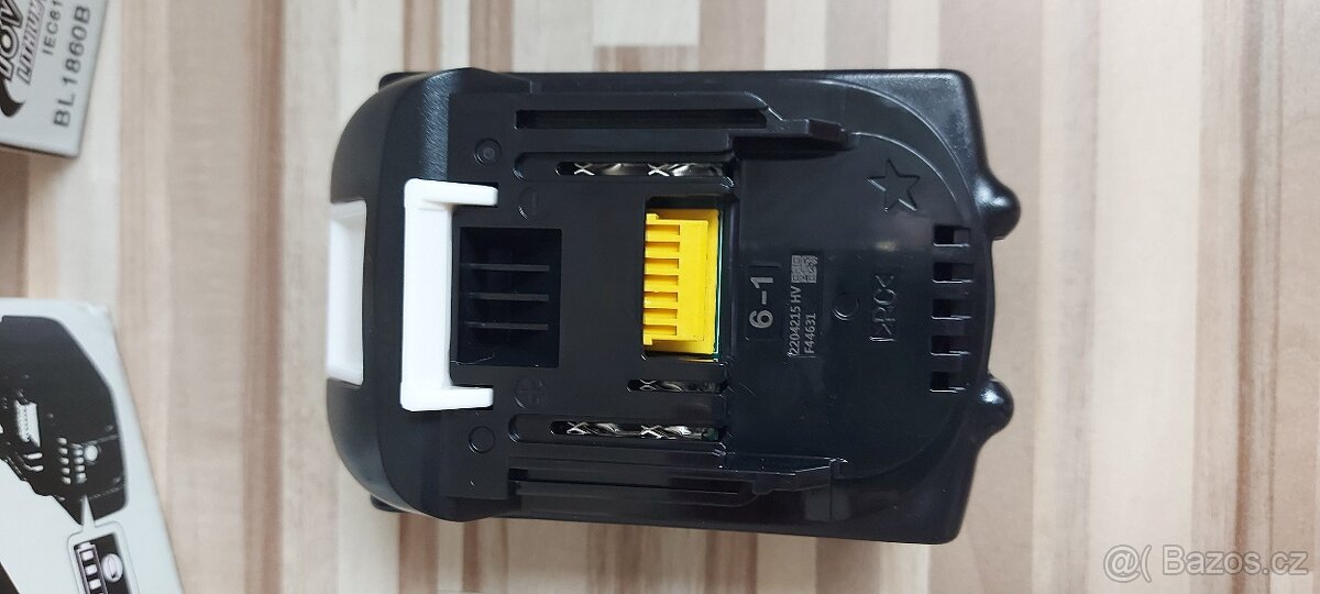 Aku pro nářadí Makita 18V/ 6.0mAh-neoriginál,nové TOP. - 6