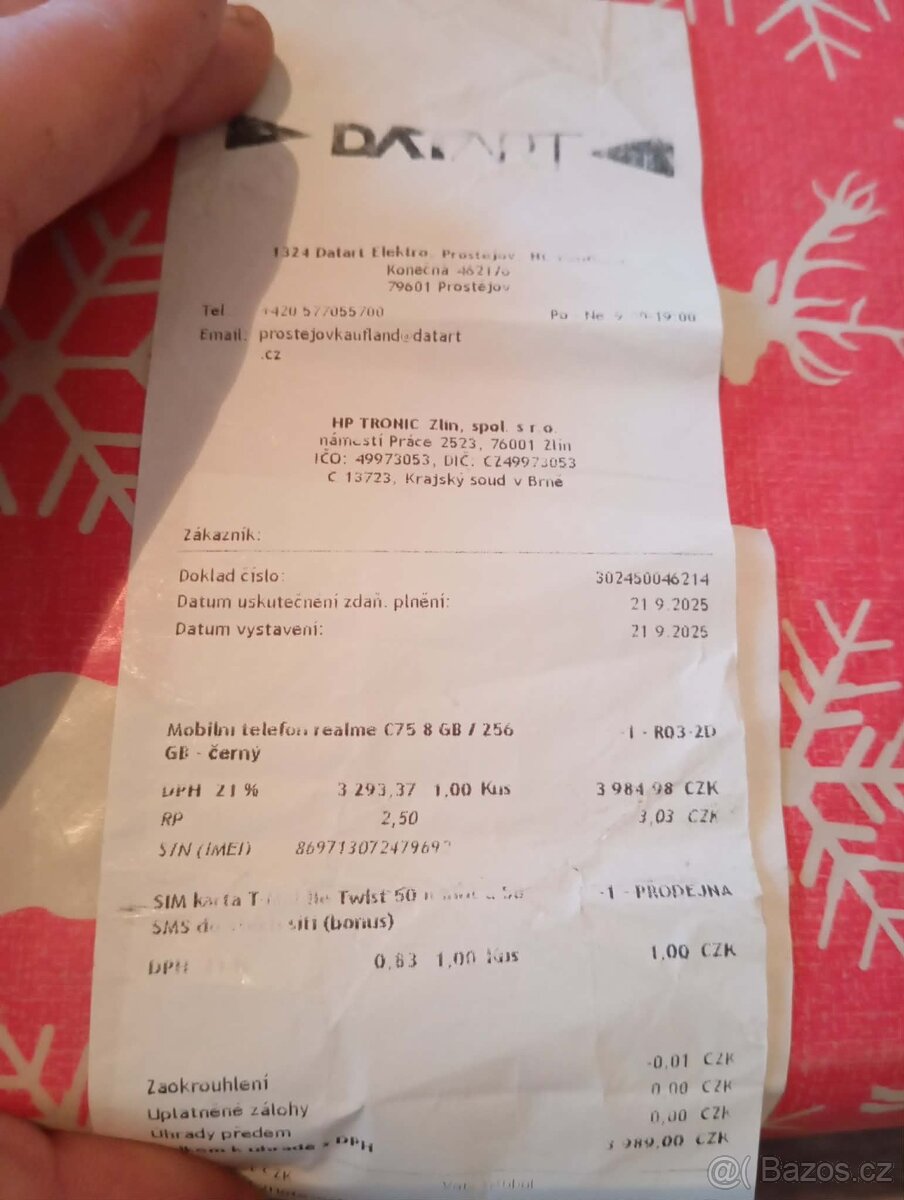 Realme C75 – 256 GB / 8 GB RAM – JAKO NOVÝ - 6