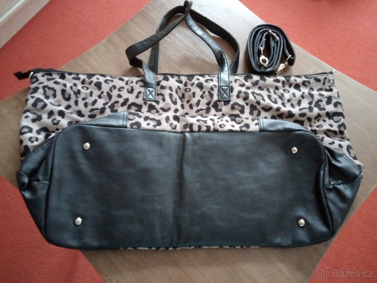 kožená kabelka,vintage kožená taška,menší taška - 6