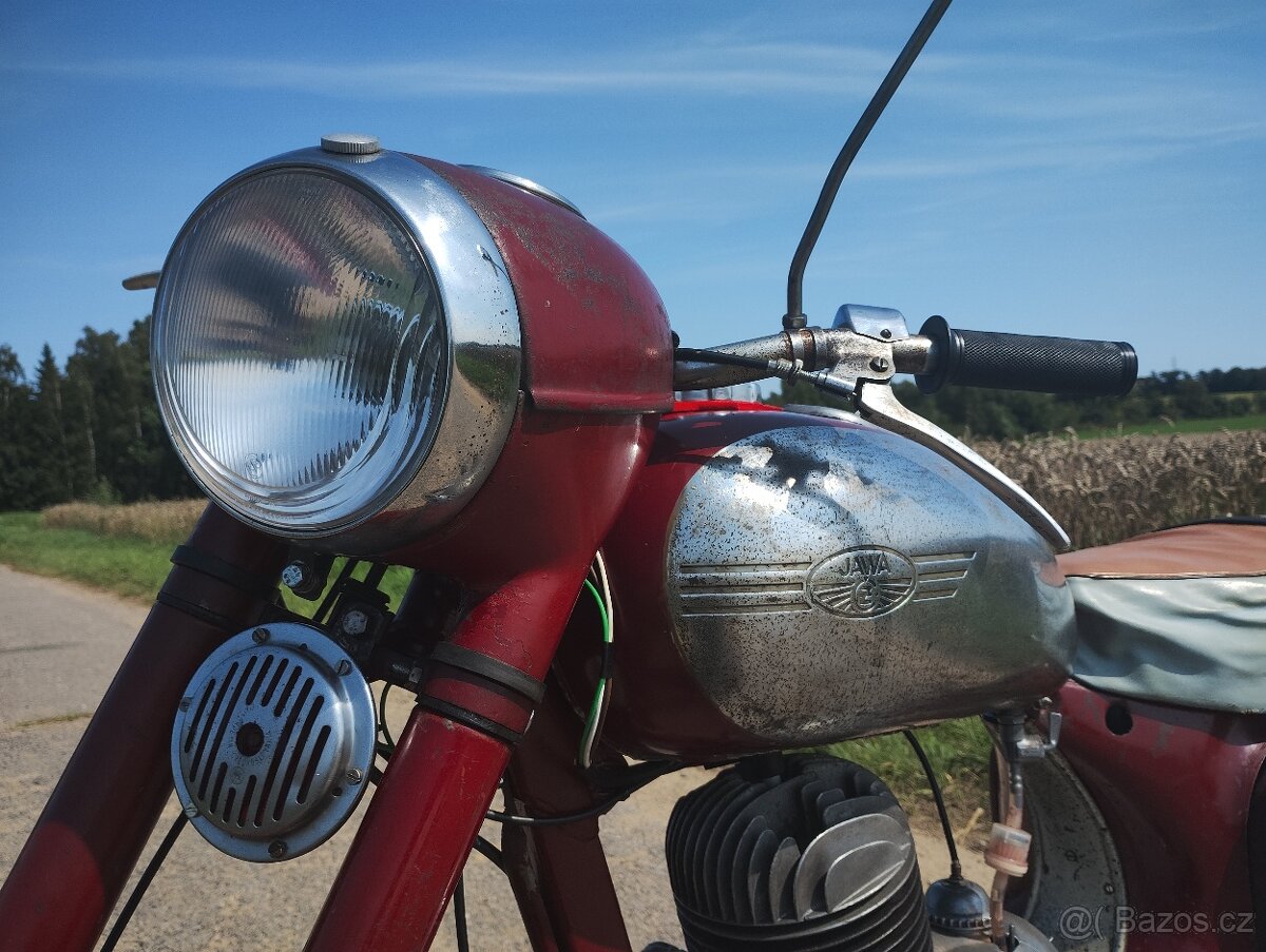 Původní jawa kývačka 250/353 1957 po kompletní renovaci - 6