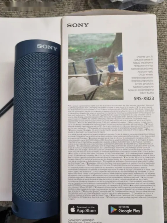 Bezdrátový Bluetooth reproduktor Sony XB23 - 6