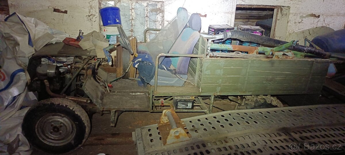 Traktůrek domácí vyroby - 6