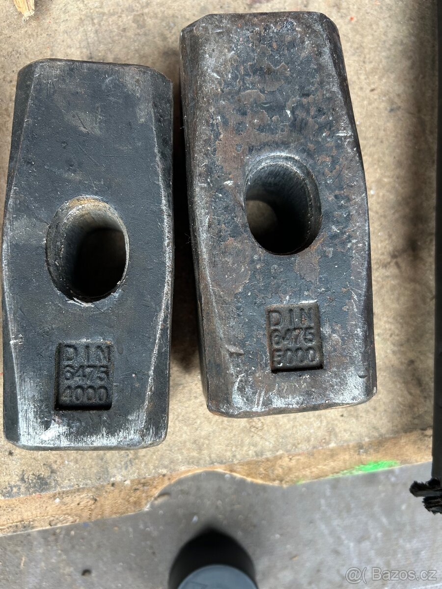 Palice železné 5kg a další - 6