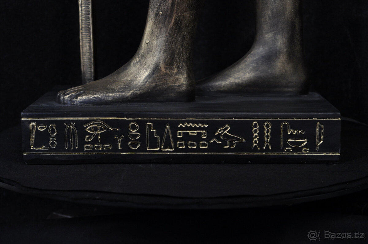 Socha / lampa ANUBIS 133cm - 6