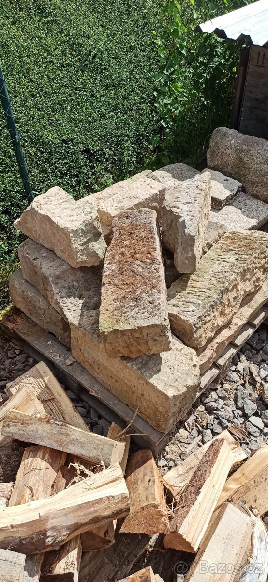 Štípaný pískovec - kvádr - 6