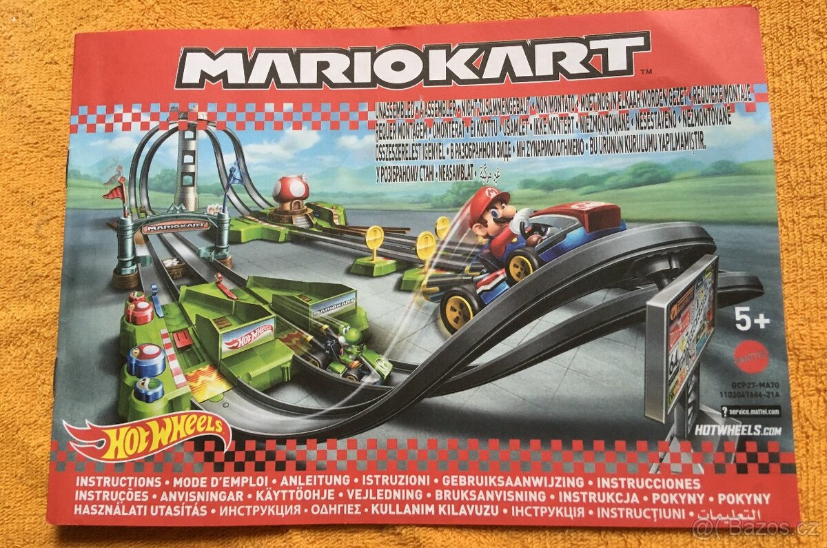 Hotwheels Mario Kart závodní okruh - 6