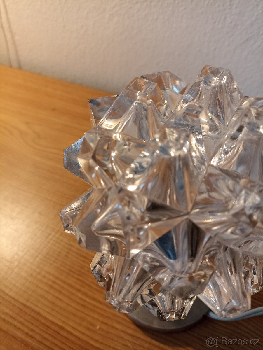 Retro lampička "diamant", výrobce Lustry Kamenický Šenov - 6