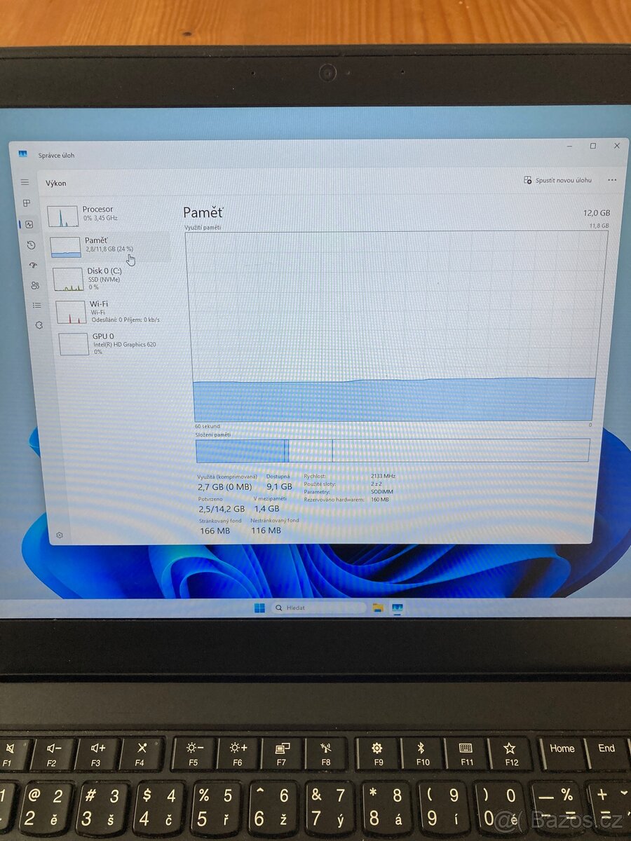 Prodám notebook Lenovo Thinkpad T470s bez akumulátorů - 6