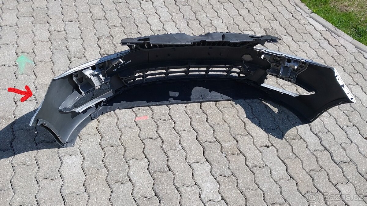 Škoda Fabia 2 – Nárazník přední stribrný 9156 Facelift - 6
