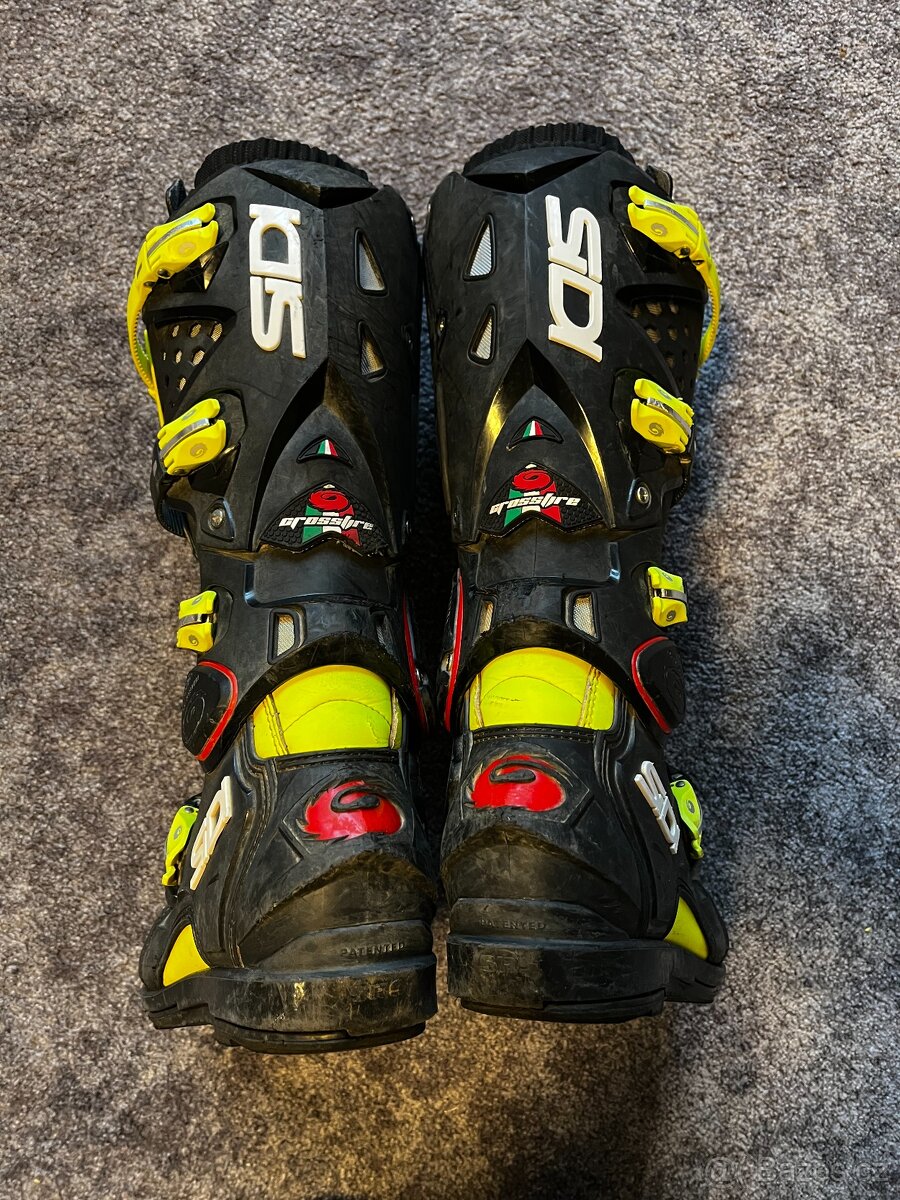 2x MX enduro boty Sidi Crossfire 2, velikost 46 - 6