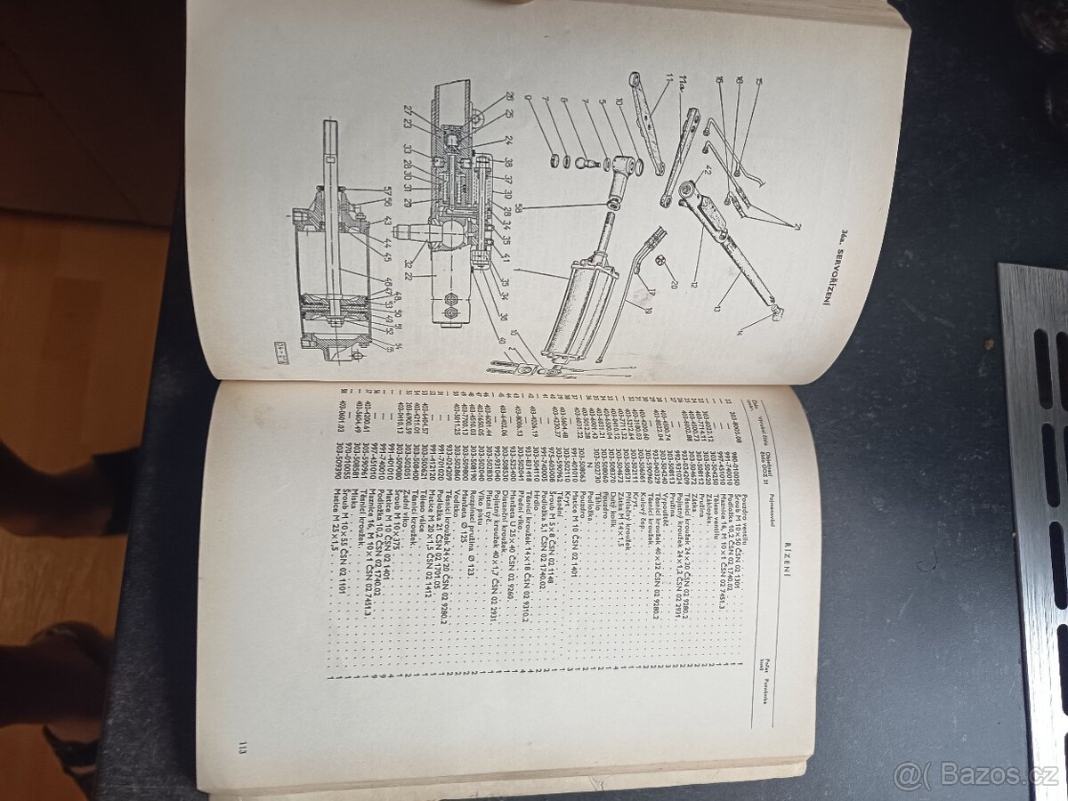 Škoda 706 RT servisní katalog dílů - 6