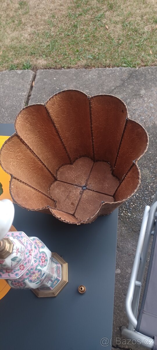 Porcelánová stolní lampa - 6