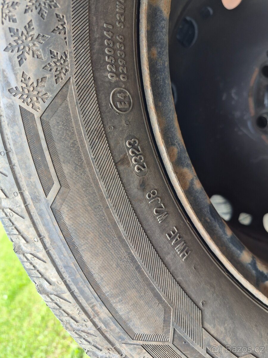 Zimní sada kol 5x100 195/65 R15 - 6
