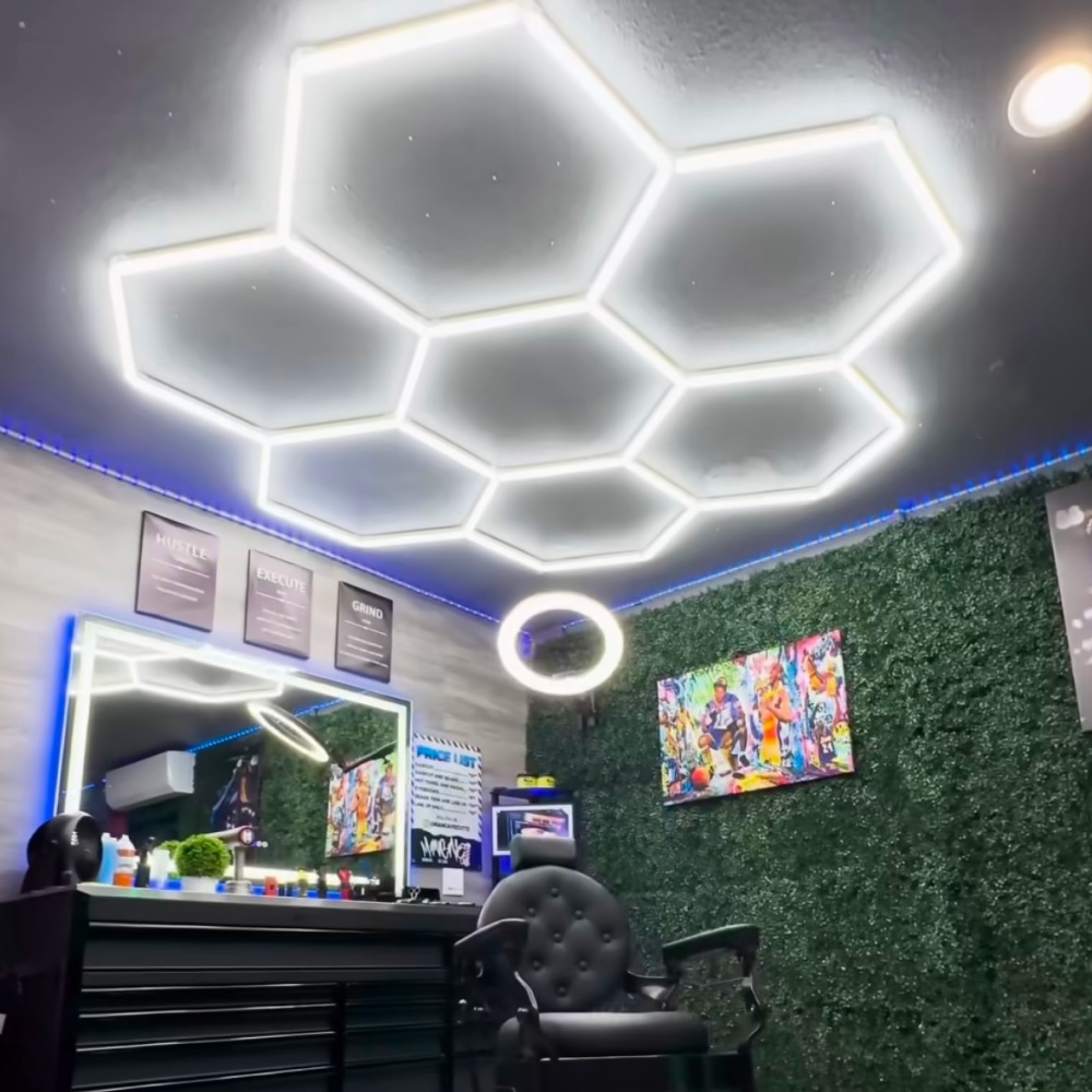 Modulární osvětlení Hexagon LED - studená bílá, stmívatelné - 6