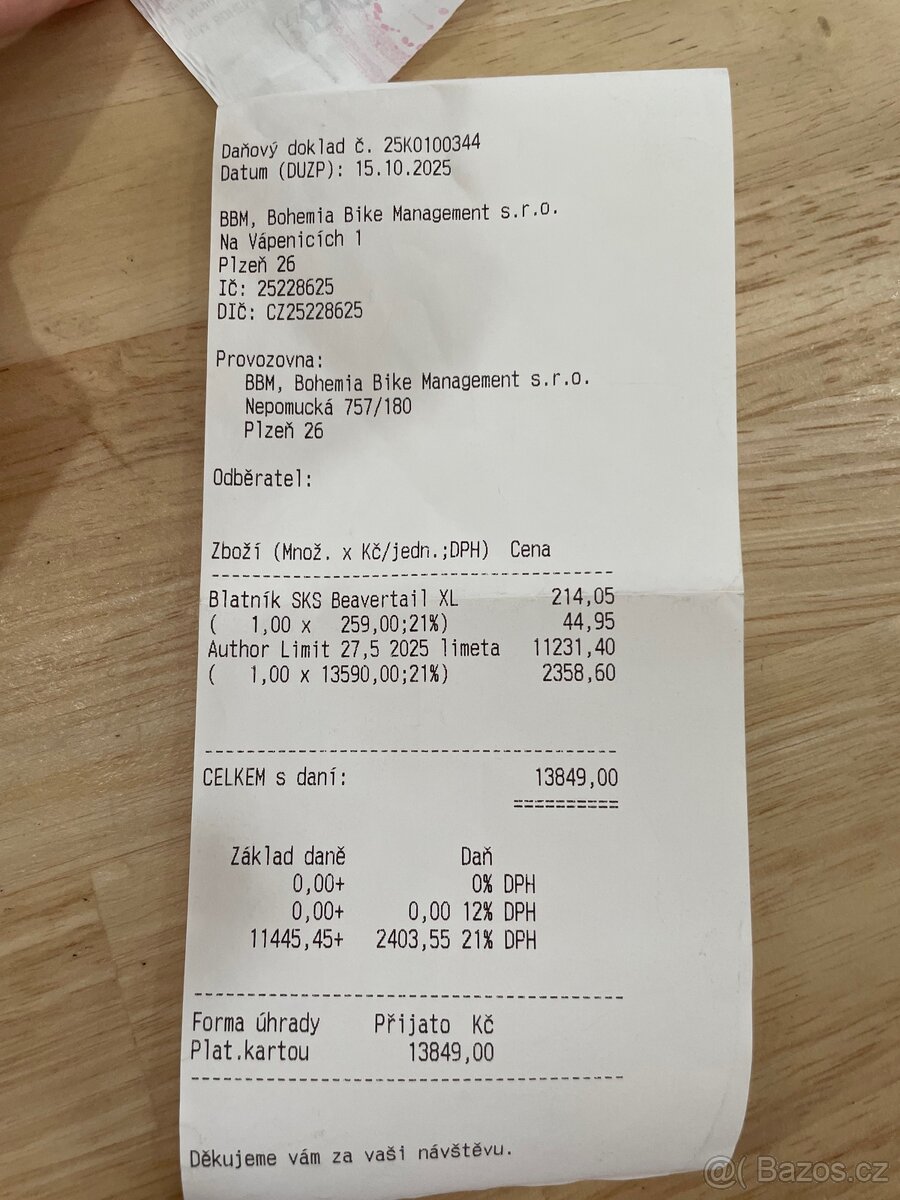 Horske kolo Author Limit 27,5 - 6