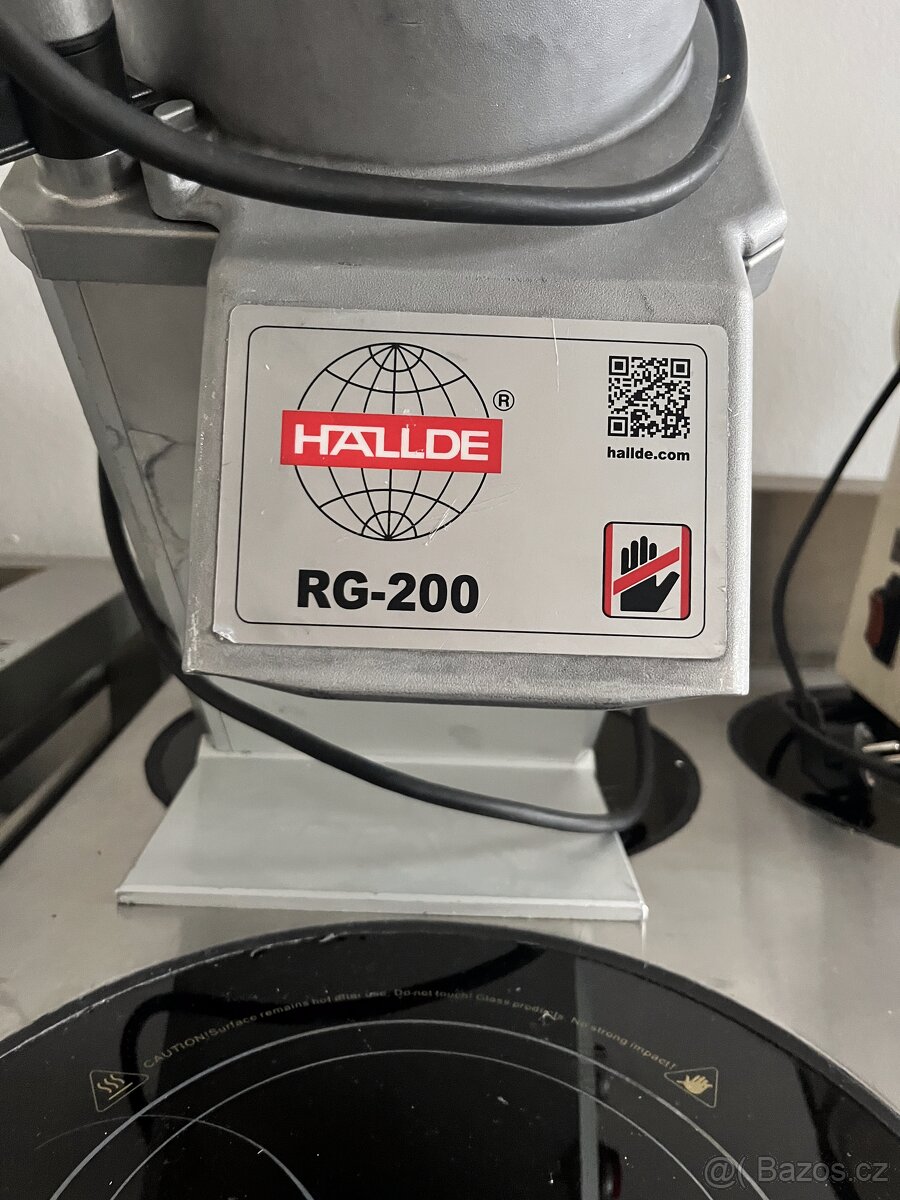 Krouhač zeleniny HALLDE RG-200 / 400V 50Hz, celokovový stroj - 6