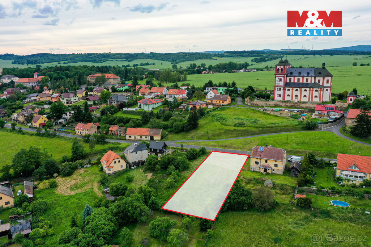 Prodej pozemku k bydlení, 1005 m², Chyše - 6