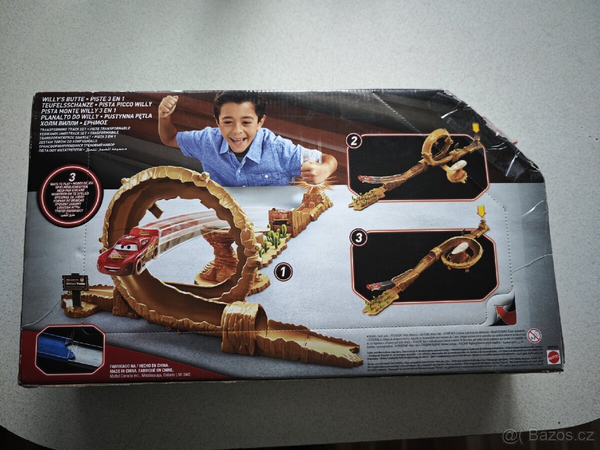 Mattel CARS 3 HERNÍ SET 3V1 - 6