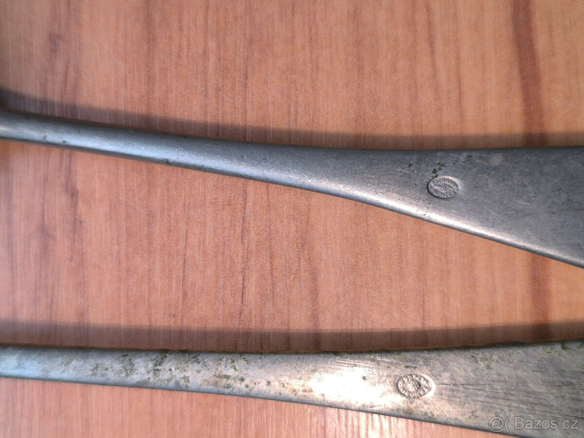 Staré příbory, lžíce, Rakousko Uhersko, - 6