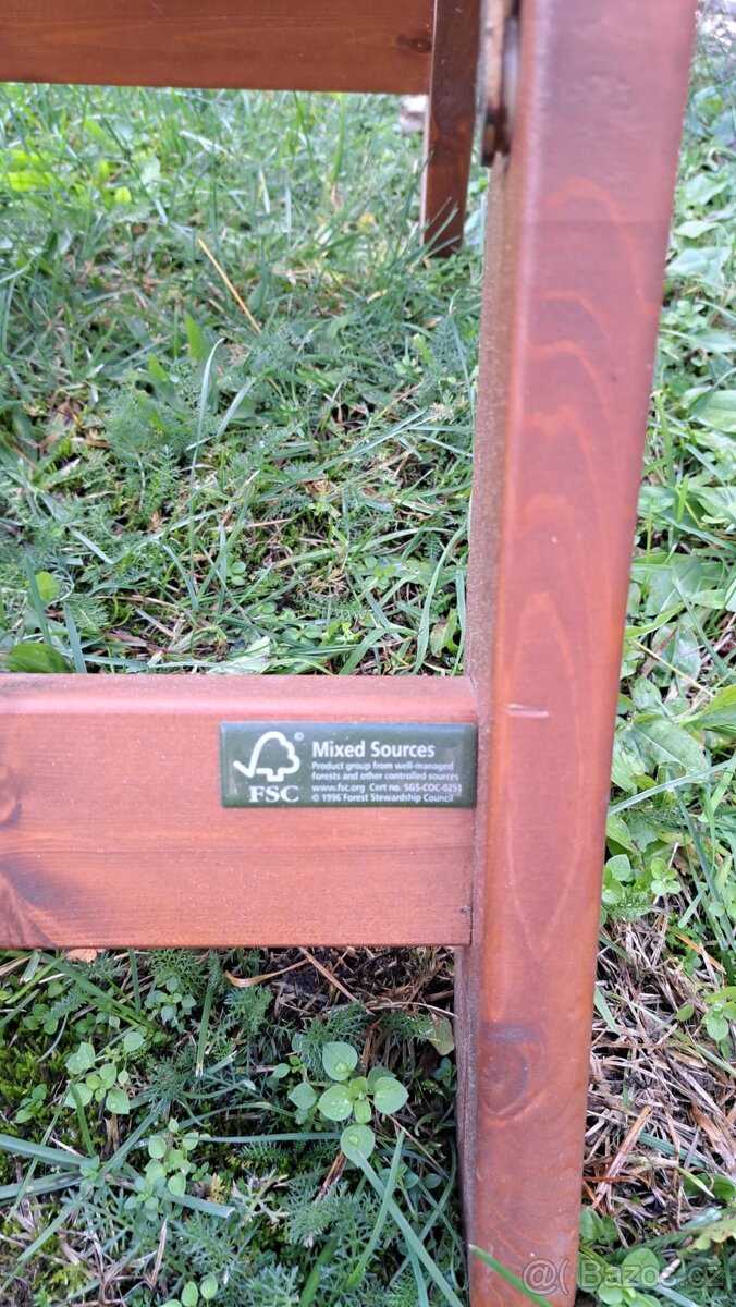 rozkládací stůl + 6 polohovací křeslo Mountfield - 6