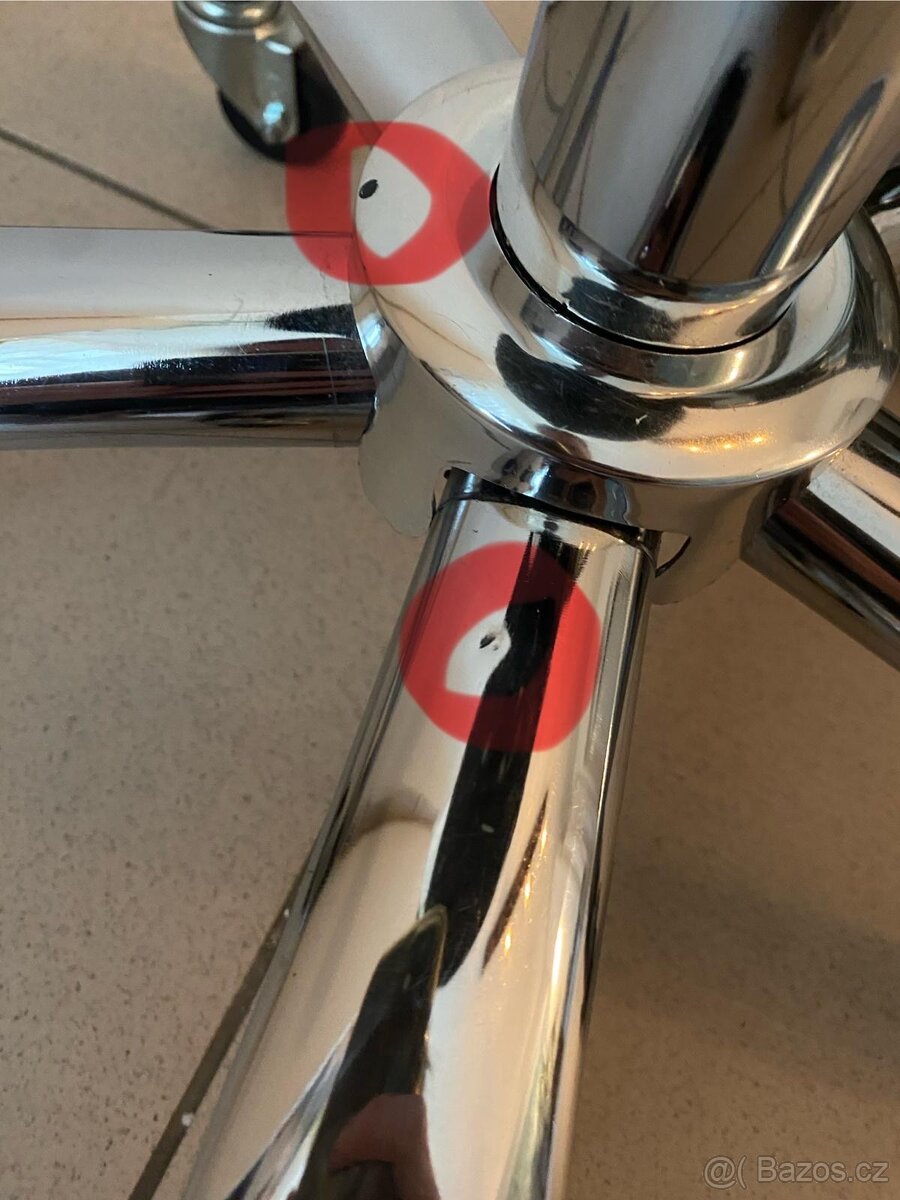 Kadeřnická/kosmetická taburetka hydraulická - 6