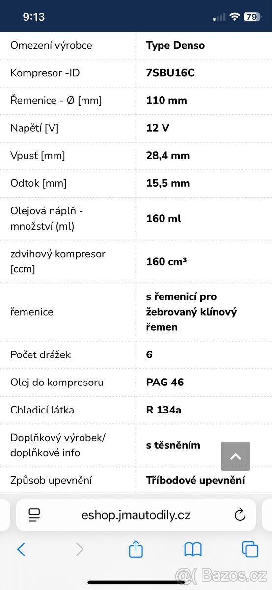 Klimakompresor nový - 6