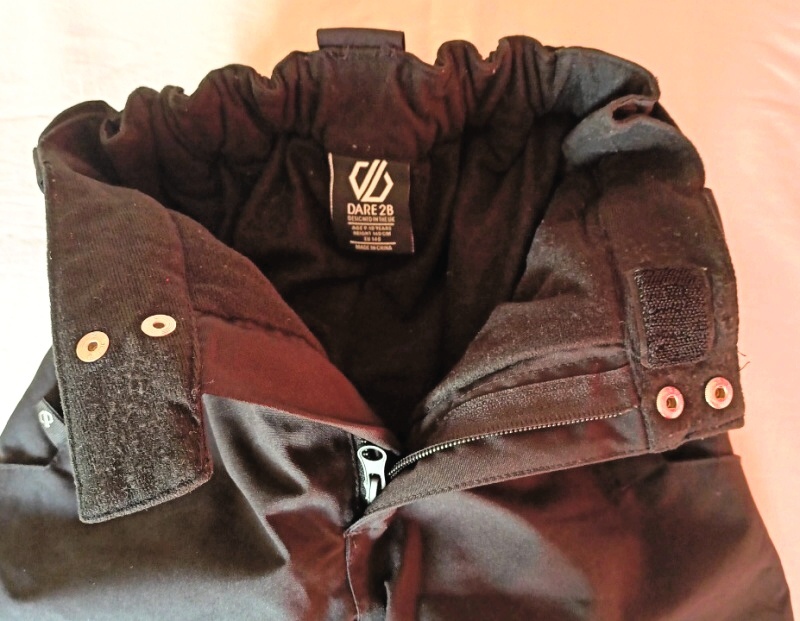 ČERNÉ LYŽAŘSKÉ KALHOTY, DARE 2B, 9-10 let, 140 cm - 6