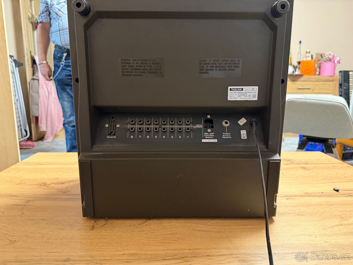 Tascam 38 1/2 inch Tape 8-Track Recorder / Reproducer - 6