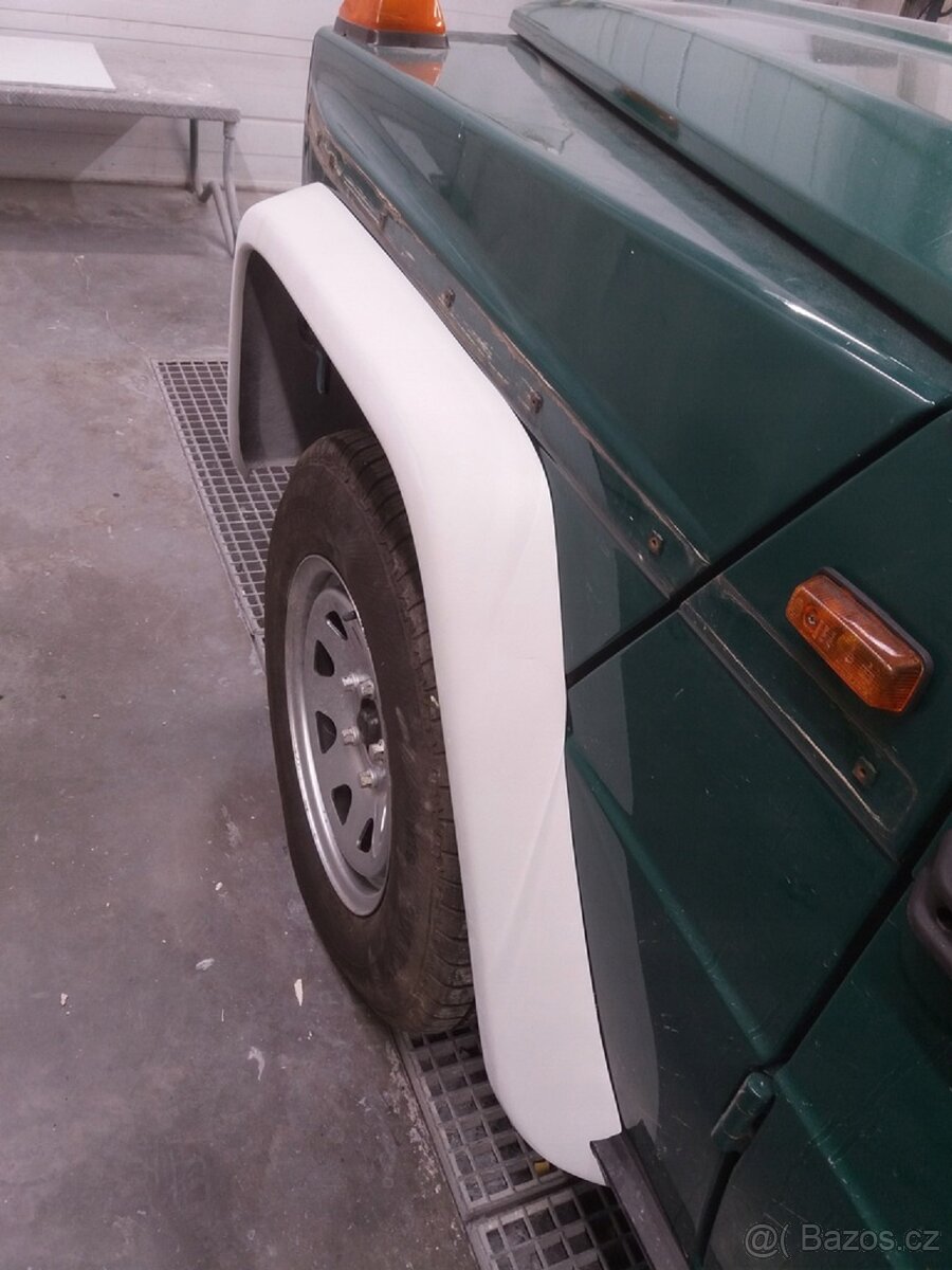 MERCEDES G kridlo lemy narazniky W460 W461 W463 brabus - 6