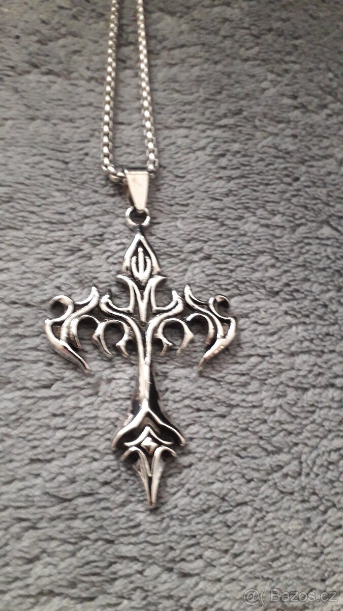 gotický náhrdelník s přívěskem - 6