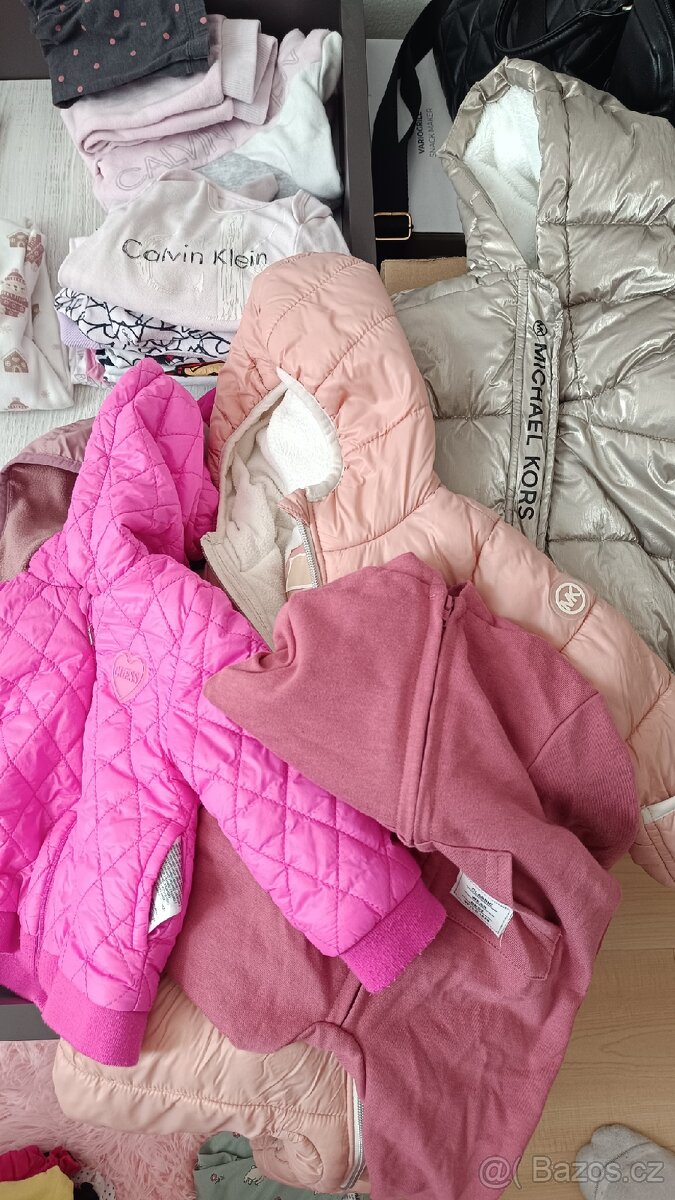 Oblečení pro holčičku 0-18m ( značkové ) + doplňky - 6