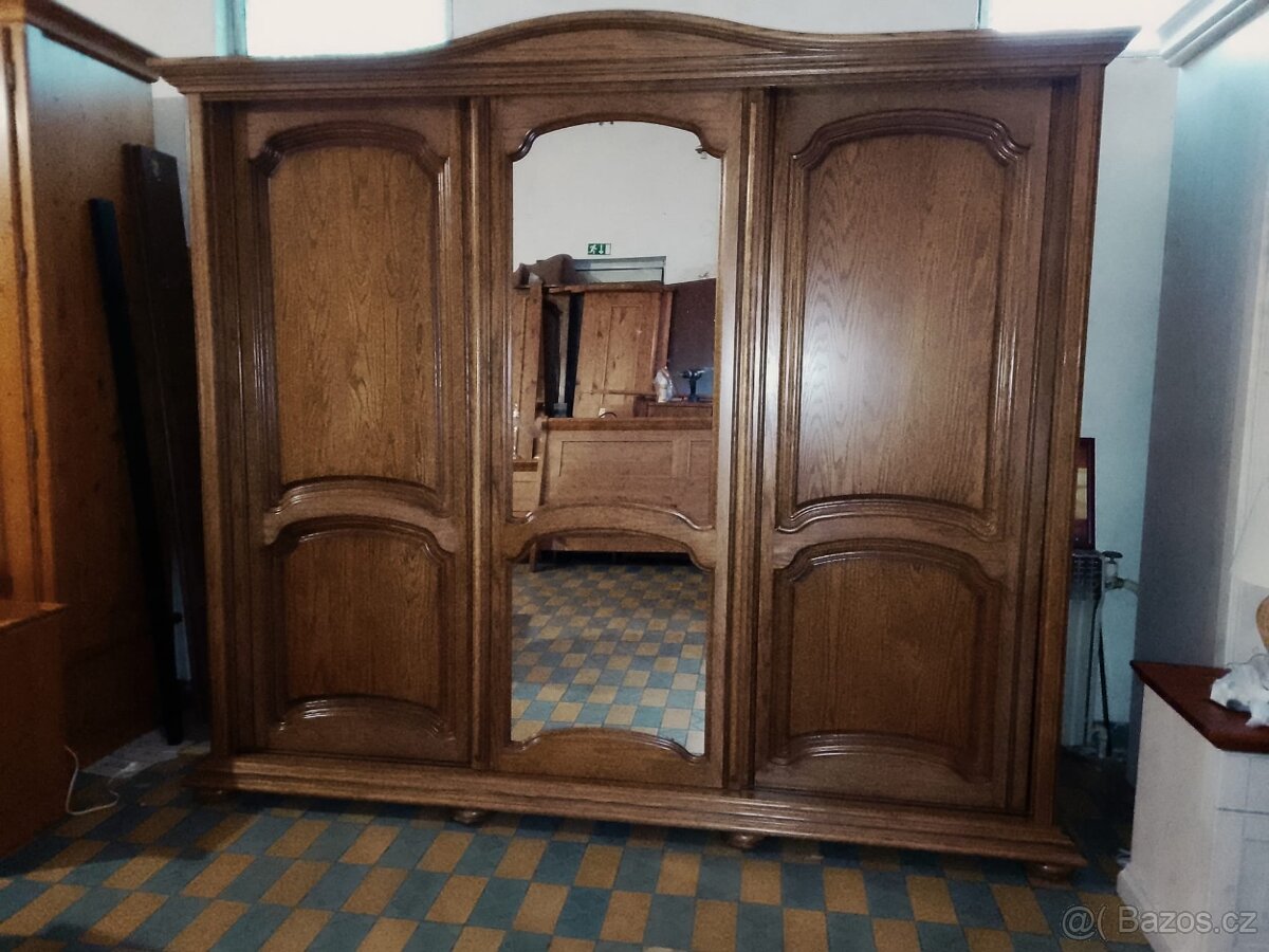 RUSTIKÁLNÍ KOMPLETNÍ LOŽNICE MONACO - 6