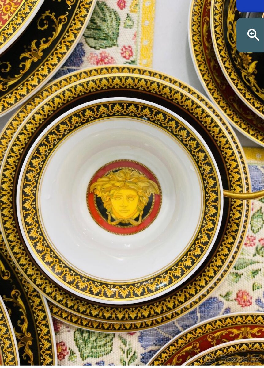 jídelní souprava ROSENTHAL MEDUSA IKARUS,PC 300.000,- - 6