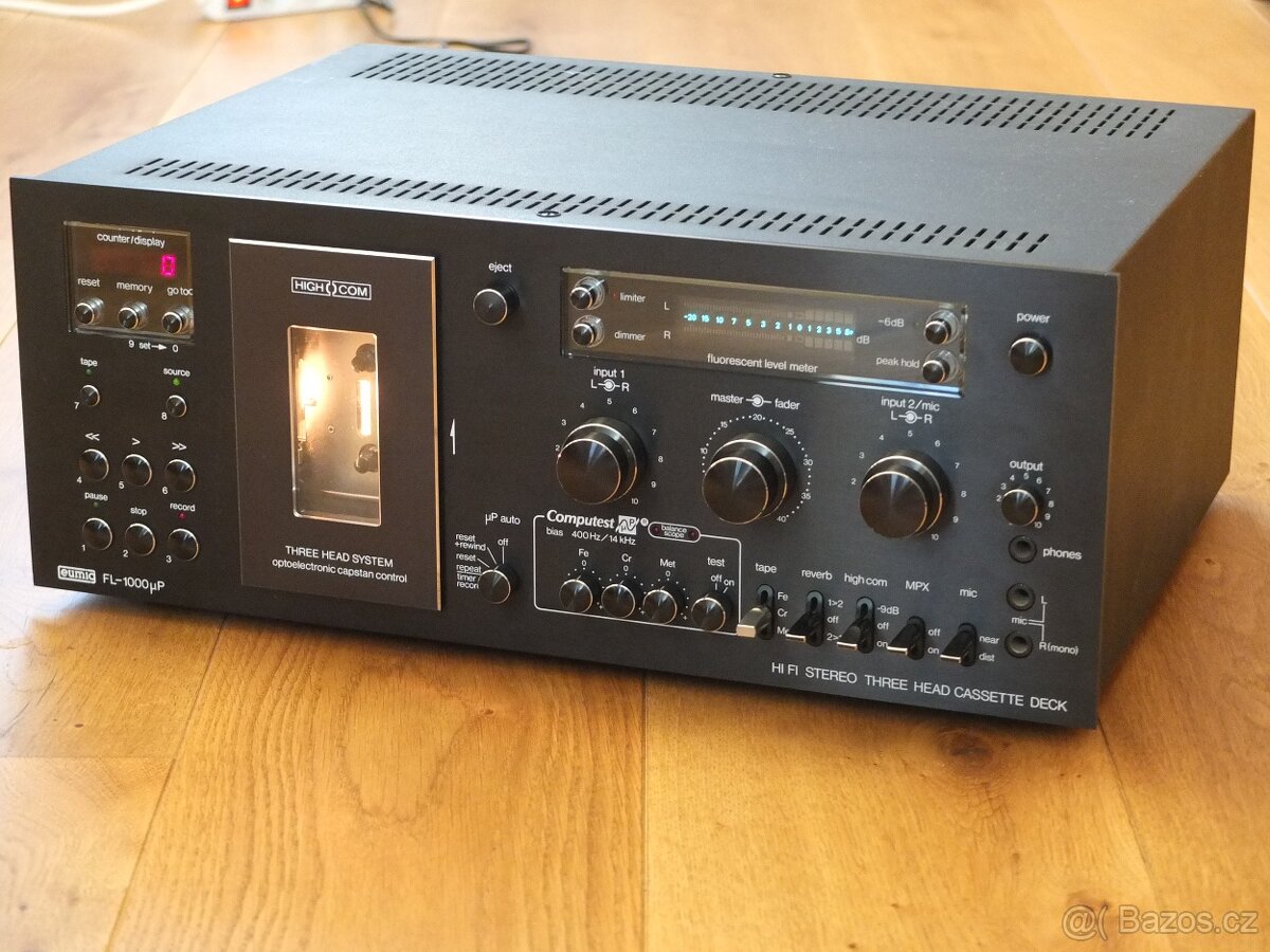 EUMIG T-1000 Vzácný Vintage Stereo Tuner na opravu - 6