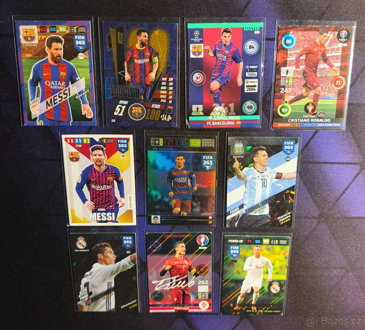 Fotbalové karty Panini a Topps - 6