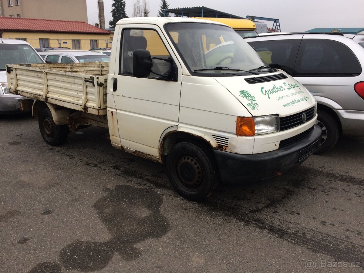 VW Transporter T4 1.9 D valník 6 míst dabl kabina - 6