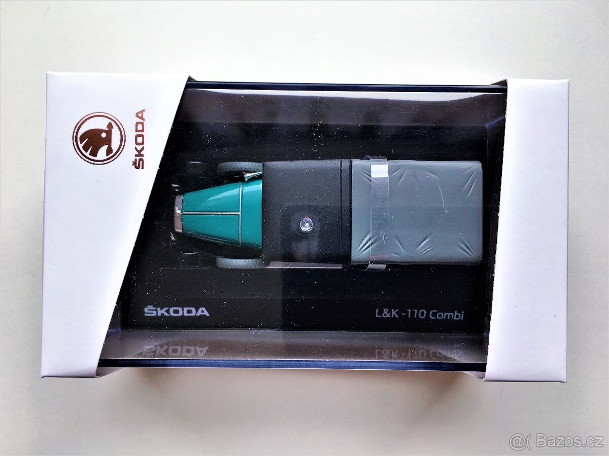 Model Laurin&Klement 110 Pick-up 1927 zelená Abrex 1/43 - 6