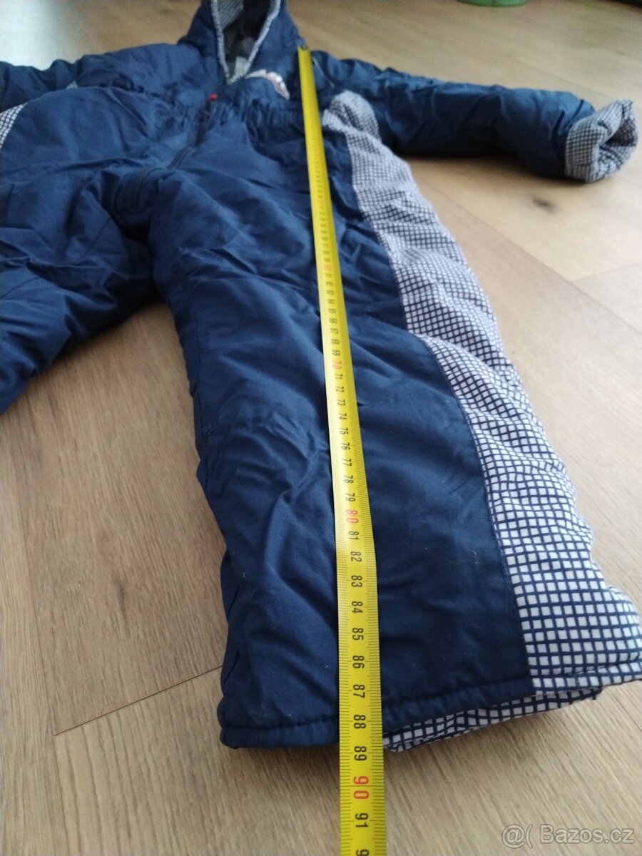 Zimní oblečení velikost 98 až 122, kombinézy - 6
