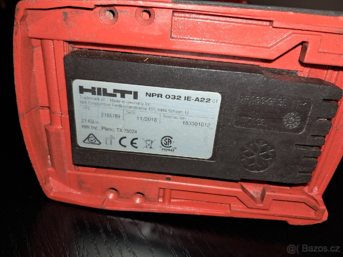 Hilti NPR 32-A Lis na potrubí - 6
