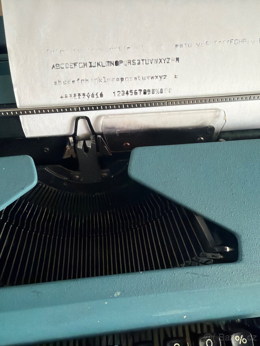 Retro psací stroj Consul - 6