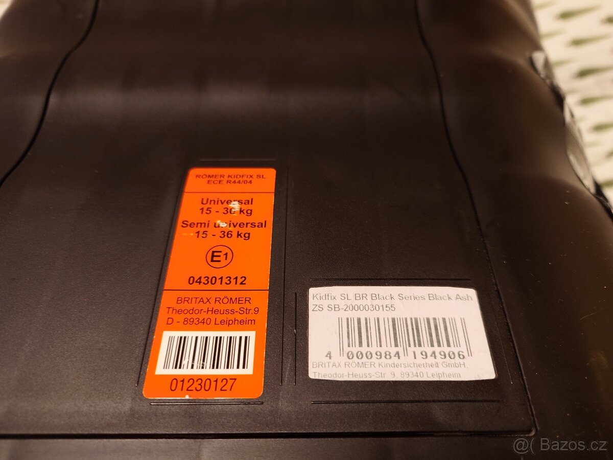 Römer Kidfix SL BR Black Ash - 6