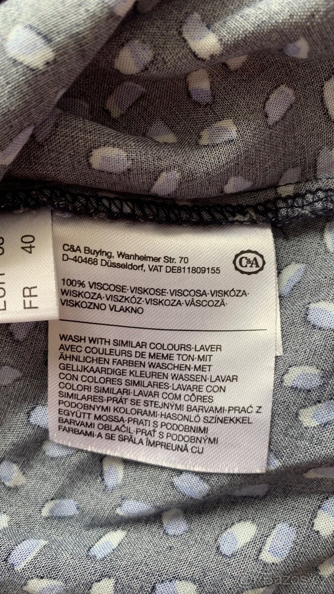 Letní šaty C&A vel 38 - 6