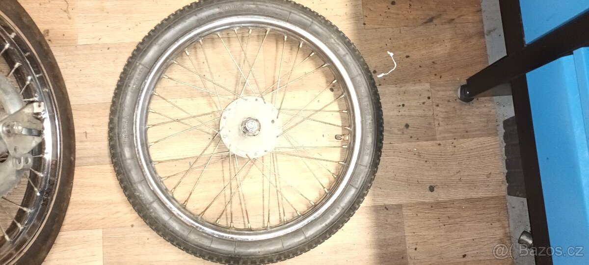 Babetta 210 - kola pár, pěkné chromy - 6