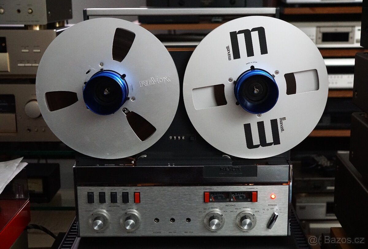 REVOX A 77, 2 TRACK, dvourychlostní 9,5 a 19 cm/s - komplet - 6