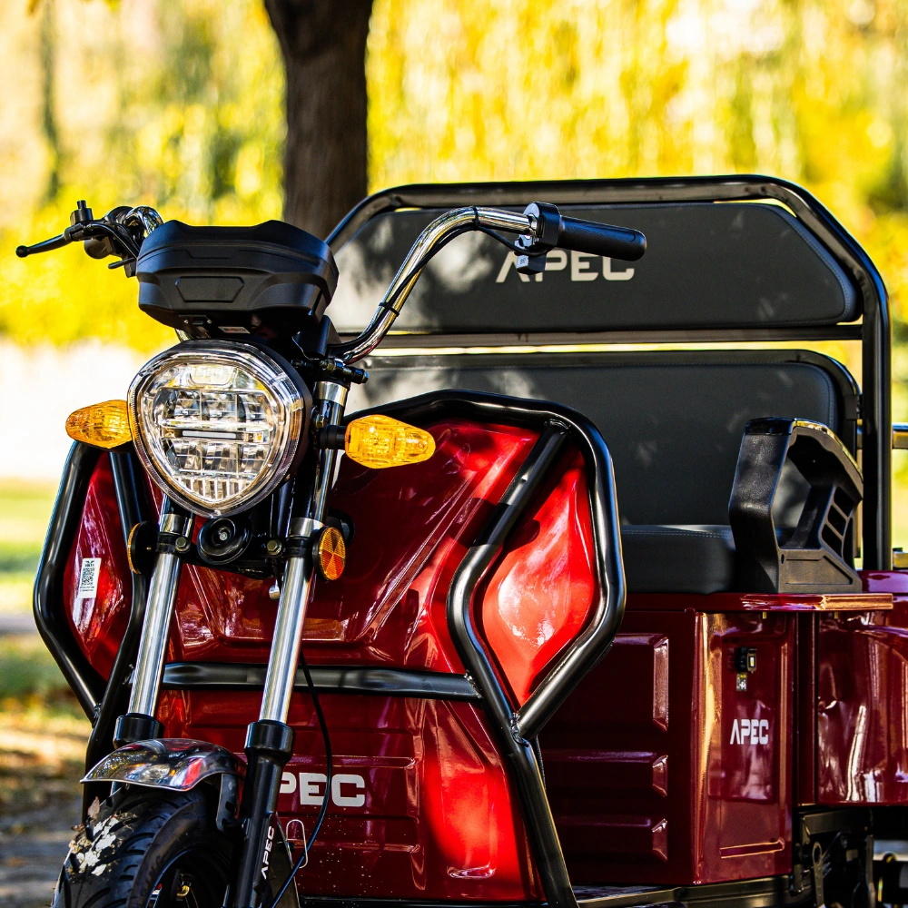 Elektrická tříkolka s korbou bez nutnosti řidičáku NOVÁ - 6