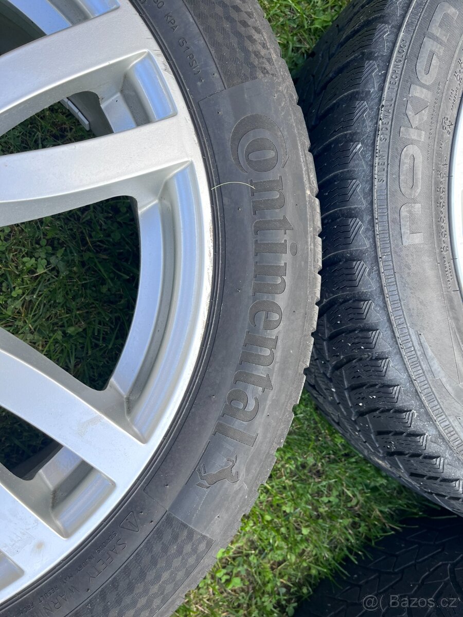 Alu disky 7Jx17 ET38; pneu 215/55 R17 98H EXTRA LOAD - 6