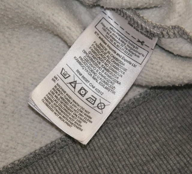 Šedá mikina, vel. M-L, zn. Adidas - 6