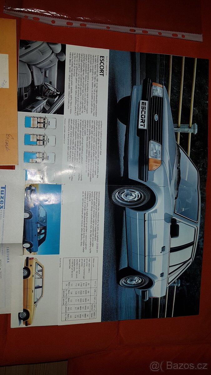 Ford Escort 1,3 , r.v.1984, TOP veterán, TUZEX ČSSR - 6