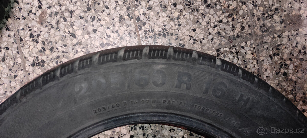 Zimní pneu Barum polaris 3 205/55 R16 4 - 4.5mm - 6