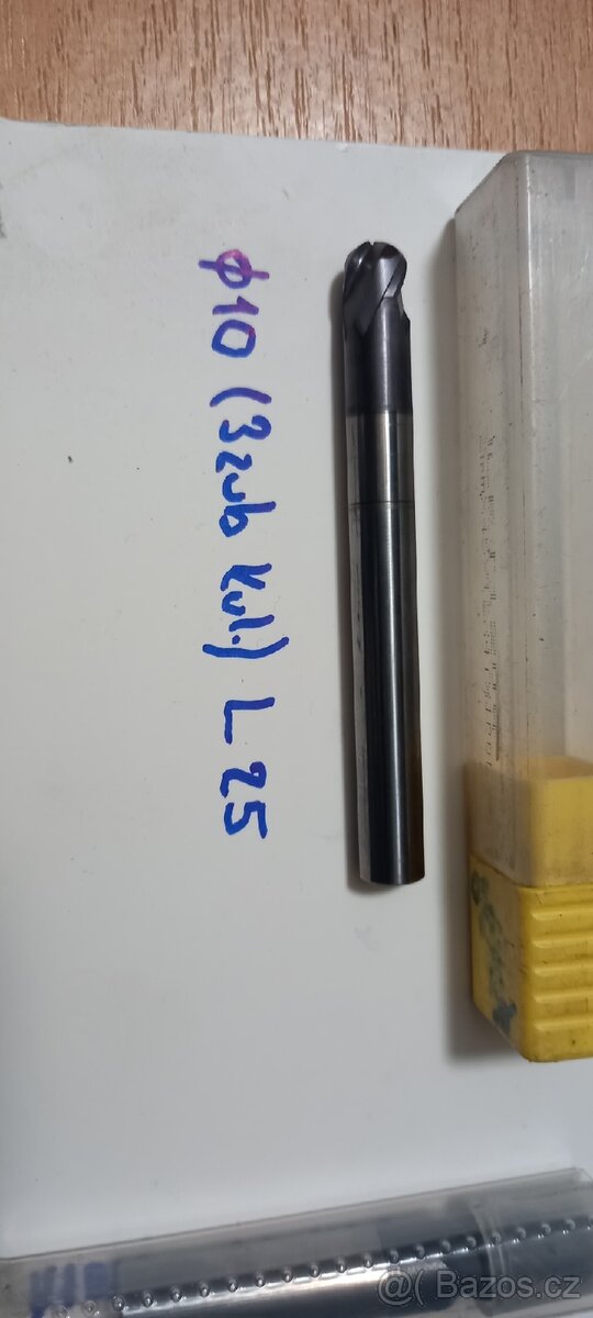 Tvrdokovova kulova fréza 4břita Garant Atorn - 6